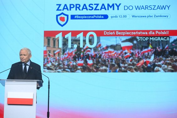 Prezes Prawa i Sprawiedliwości Jarosław Kaczyński