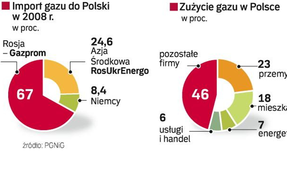 Polska musi kupować rosyjski gaz. Nasz kraj nie może zrezygnować z importu z Rosji i planuje go zwię