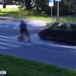 Niewiele brakowało, a małe dziecko zostałoby potrącone na pasach w Krośnie Odrzańskim. Kierująca sam