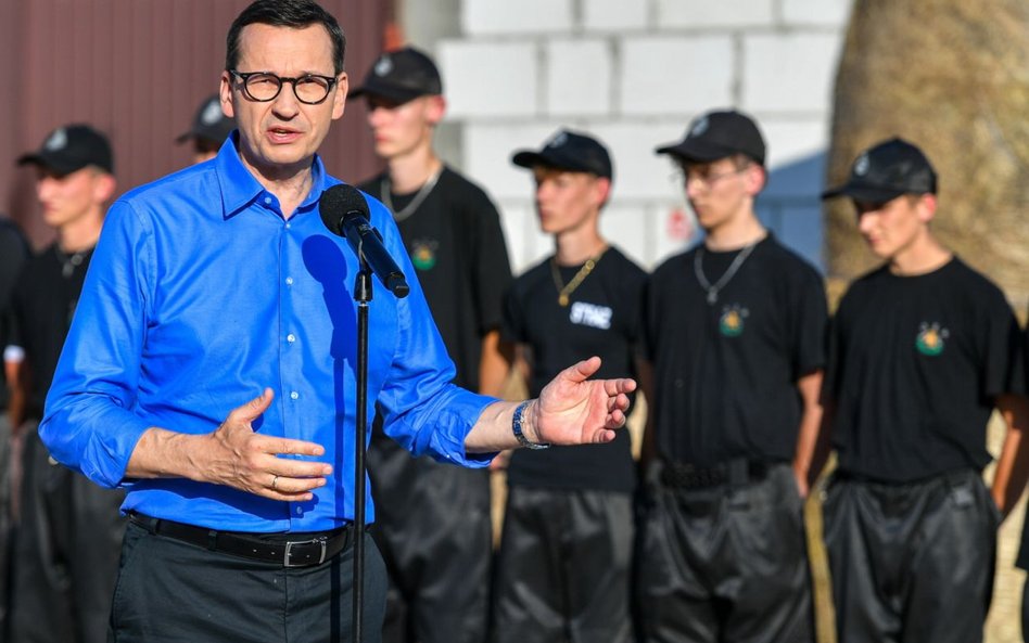 Mateusz Morawiecki w Narolu