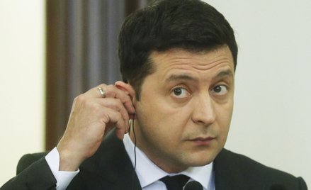 Wołodymyr Zełenski, prezydent Ukrainy