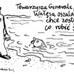 Komentarz rysunkowy. Towarzyszu Generale, Wałęsa oszalał
