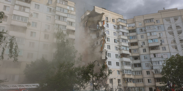 Eksplozja w budynku w Biełgorodzie. Spod gruzów wydobyto ciała ofiar. Moskwa oskarża Kijów