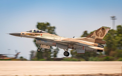 Jeden z izraelskich samolotów F-16C Barak. Fot./Siły Powietrzne Izraela.