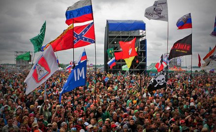 Stutysięczna widownia na festiwalu "Naszestwie", 2008 r.