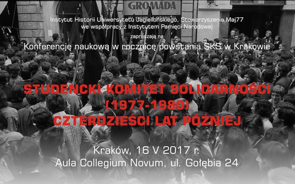 40. rocznica powstania Studenckiego Komitetu Solidarności