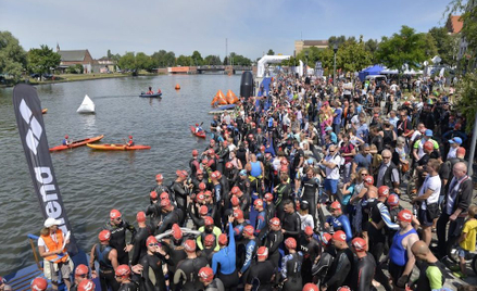Elbląg: Śmierć na zawodach triathlonowych