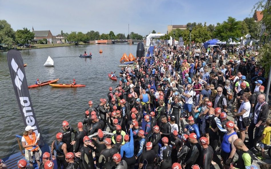 Elbląg: Śmierć na zawodach triathlonowych