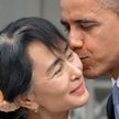 Aung San Suu Kyi i Barack Obama