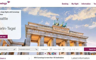 W zeszłym roku obroty platformy Eurowings.com wyniosły prawie miliard euro