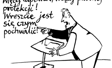Komentarz rysunkowy. Łapówki