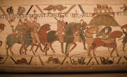 Tkanina z Bayeux będzie do lipca 2027 r. pokazywana w muzeum w Londynie
