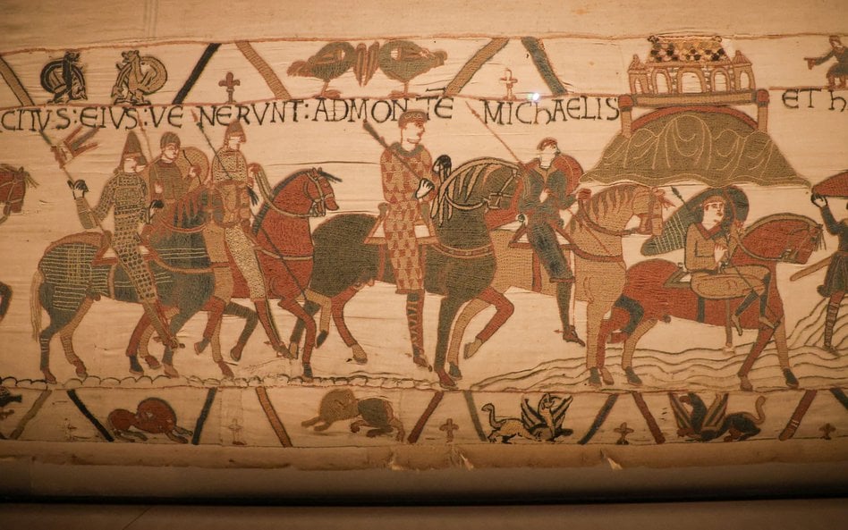 Tkanina z Bayeux będzie do lipca 2027 r. pokazywana w muzeum w Londynie