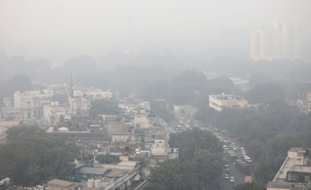 Smog w Delhi