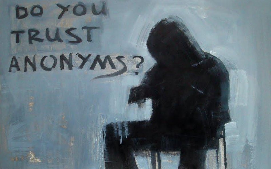 The Krasnals, 'DO YOU TRUST ANONYMS - Banksy - z serii The Great Poles', 2010