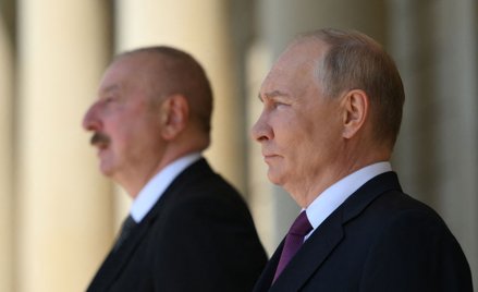 Prezydent Rosji Władimir Putin spotkał się z prezydentem Azerbejdżanu Ilhamem Alijewem