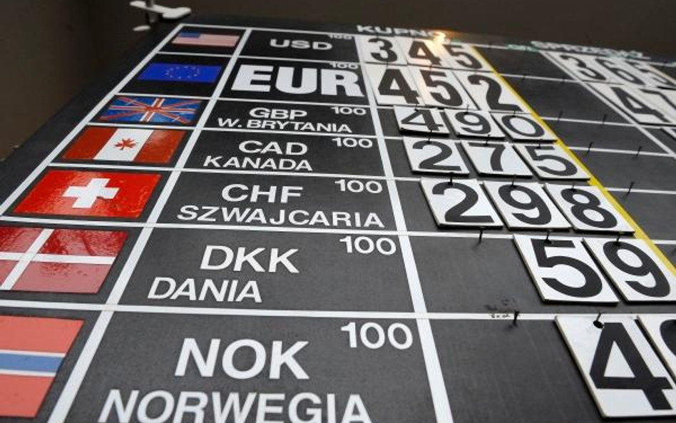 Kurs walut zależy od tego, czy zostały sprzedane