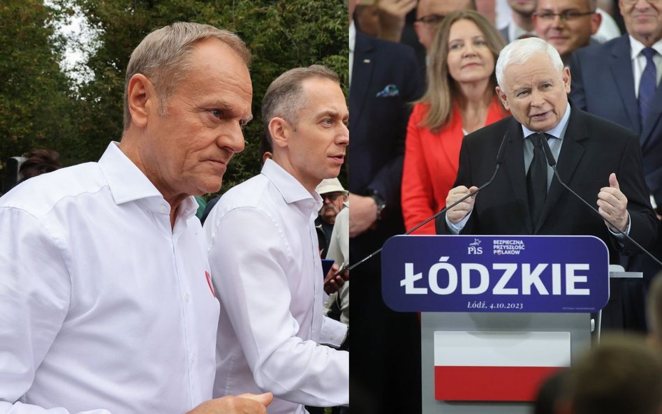 Donald Tusk i Jarosław Kaczyński