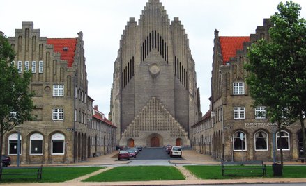 Kościół Grundtviga wybudowano w latach 1921-1940 na wzgórzu Bispebjerg w Kopenhadze.