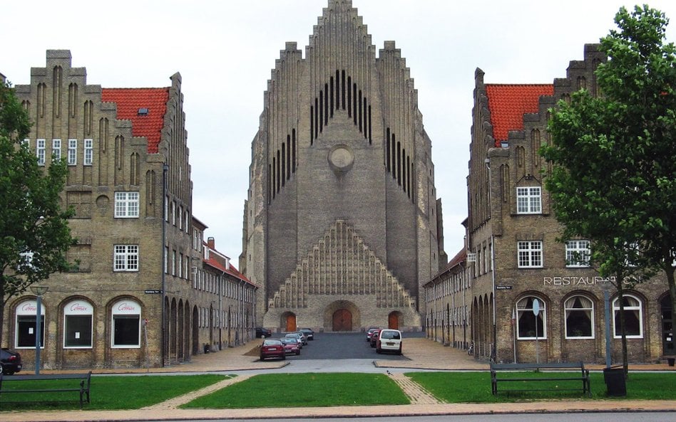 Kościół Grundtviga wybudowano w latach 1921-1940 na wzgórzu Bispebjerg w Kopenhadze.