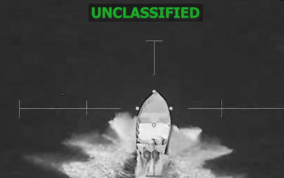 Kadr z nagrania opublikowanego przez Dowództwo Południowe USA