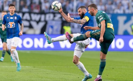 Lech - Legia 1:1 Dobry mecz i kontrowersje w Poznaniu