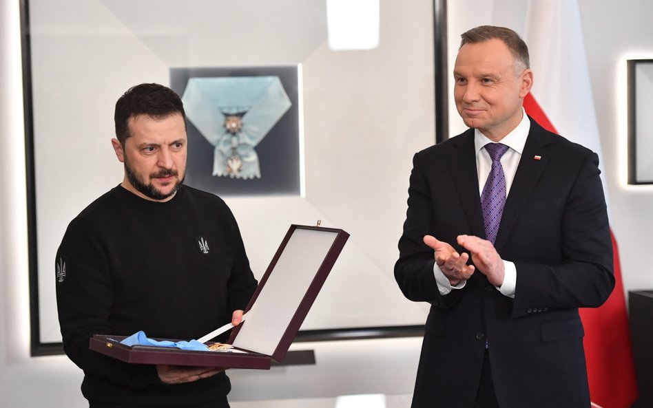 Czy nadanie Wołodymyrowi Zełenskiemu Orderu Orła Białego (przyznany przez prezydenta Andrzeja Dudę w
