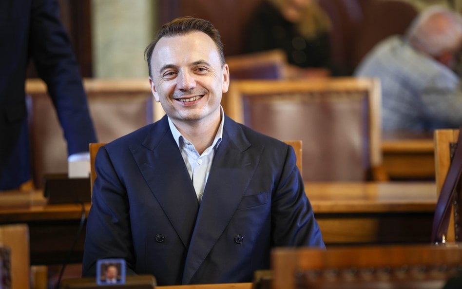 Radny Krakowa Łukasz Gibała