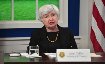 Janet Yellen, sekretarz skarbu USA.
