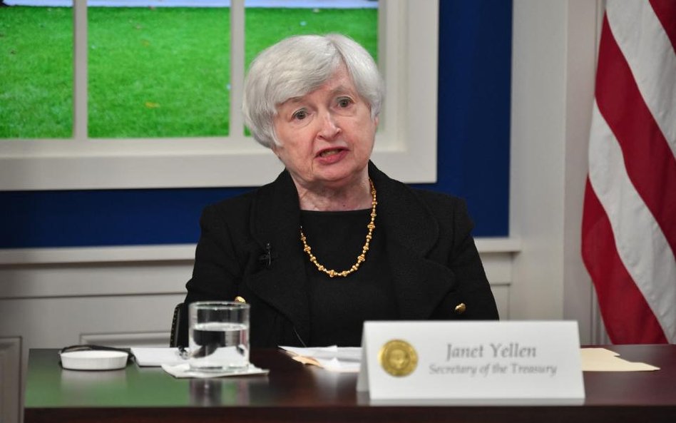 Janet Yellen, sekretarz skarbu USA.