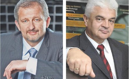 Prezes Konsorcjum?Stali Robert Wojdyna (z lewej) i szef Stalprofilu Jerzy Bernhard oceniają, że całe