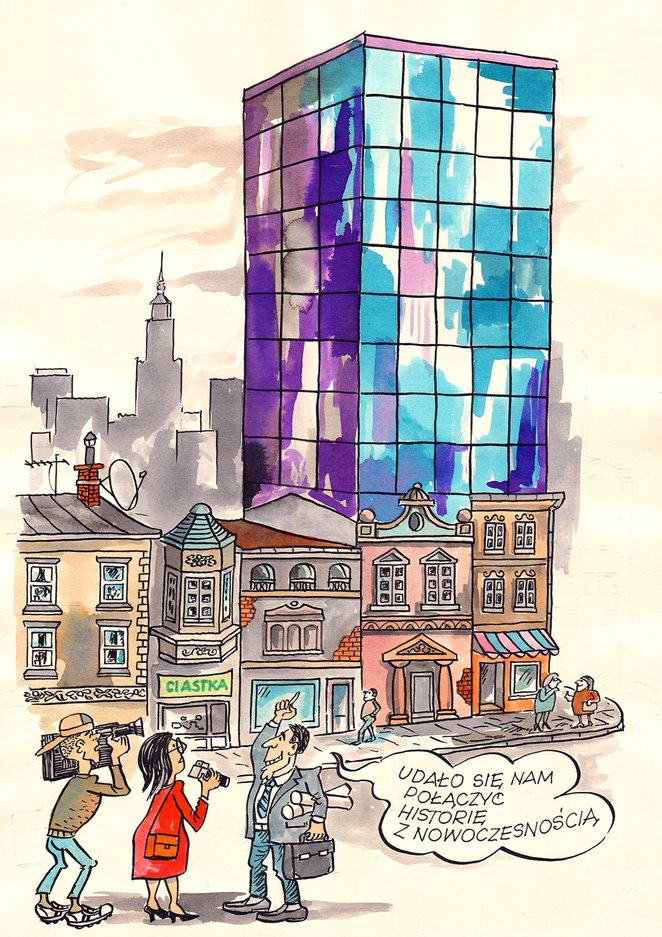 Henryk Jerzy Chmielewski (Papcio Chmiel), Idzie nowe, 2002 rok, z archiwum Muzeum Karykatury