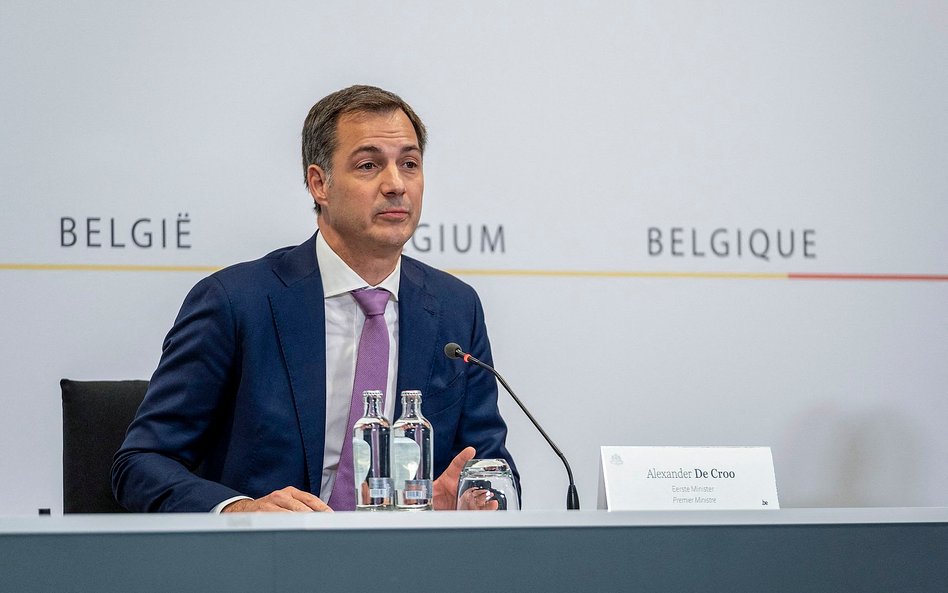 Premier Belgii Alexander De Croo