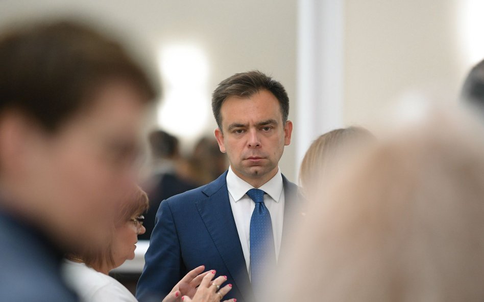 Minister finansów Andrzej Domański