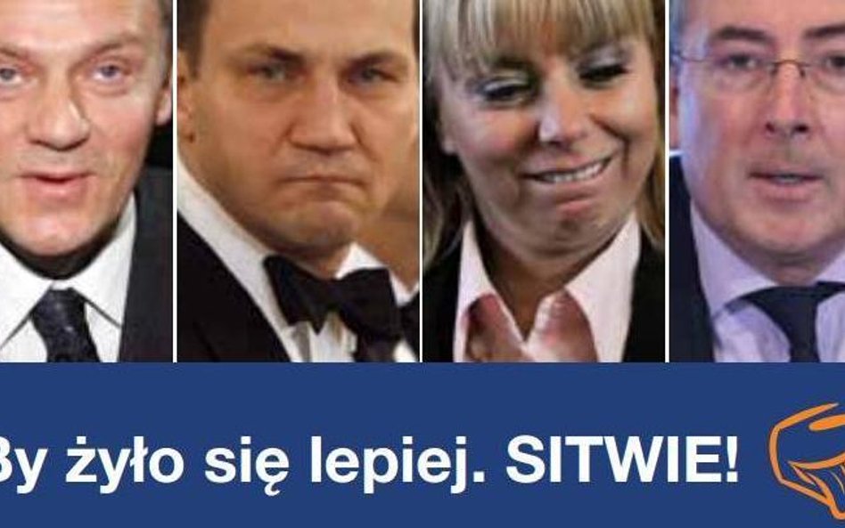 PiS: Cenzura plakatu By żyło się lepiej sitwie