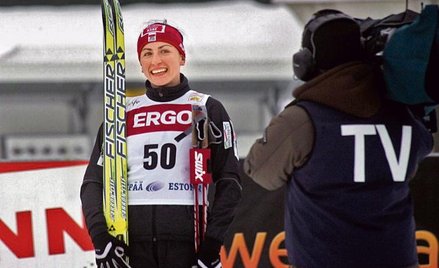 Justyna Kowalczyk zajmuje czwarte miejsce w klasyfikacji Pucharu Świata (fot: VALDA KALNINA)