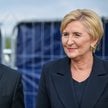 Była pierwsza dama Agata Kornhauser-Duda (P) i były prezydent RP Andrzej Duda (L)
