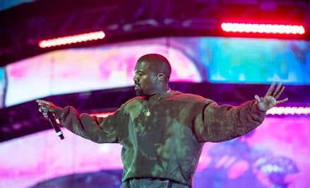 Amerykański raper Kanye West