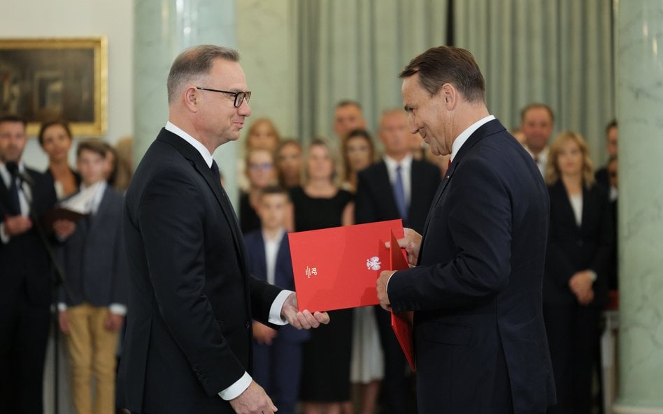 Andrzej Duda i Radosław Sikorski