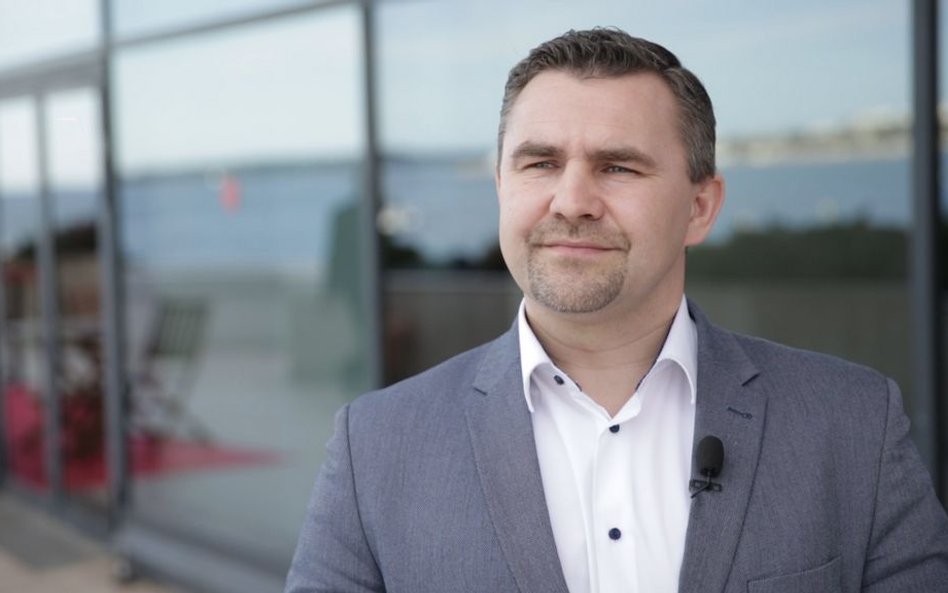 Michał Pasieczny, burmistrz Rumii.