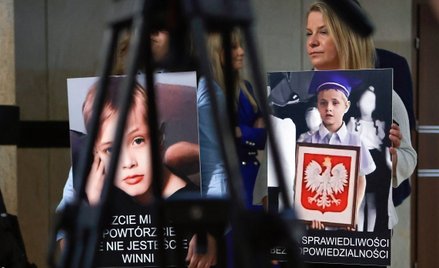 Sala rozpraw Sądu Okręgowego w Częstochowie. Sąd wydał wyrok w procesie ws. zabójstwa 8-letniego Kam