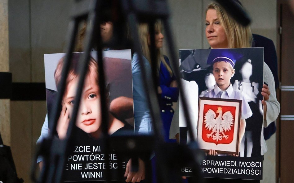 Sala rozpraw Sądu Okręgowego w Częstochowie. Sąd wydał wyrok w procesie ws. zabójstwa 8-letniego Kam