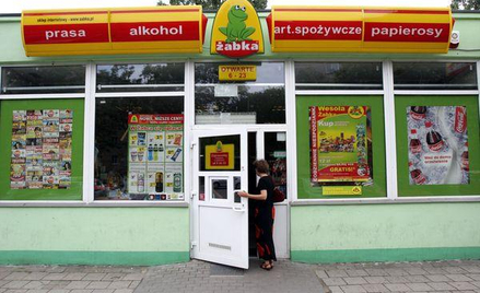 Żabka prawie jak bank