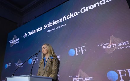 Szefowa resortu zdrowia Jolanta Sobierańska-Grenda