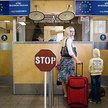 Na razie Rosjanie potrzebują wiz do UE. Na zdjęciu przejście na granicy Federacji Rosyjskiej z jedny