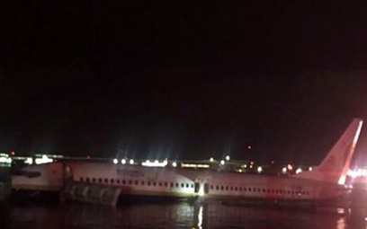 Floryda - boeing 737 z pasażerami wpadł do rzeki