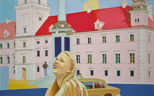 Wiesław Szamborski, „Na tle zamku”, 1980