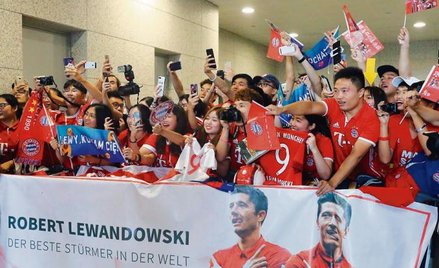 Nieprzypadkowo największą popularnością za Wielkim Murem cieszy się Robert Lewan­dowski.
