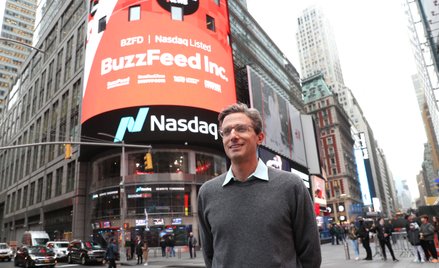 Prezes BuzzFeed Jonah Peretti