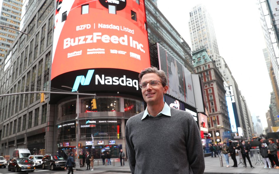 Prezes BuzzFeed Jonah Peretti